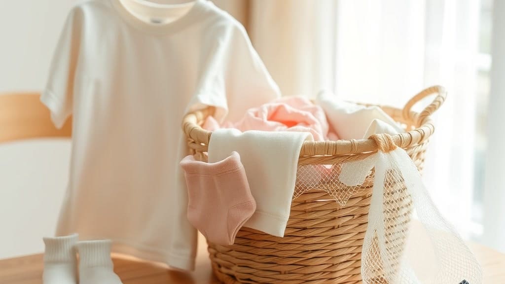 赤ちゃんの服、いつから大人と一緒？肌トラブルを防ぐ洗濯分け