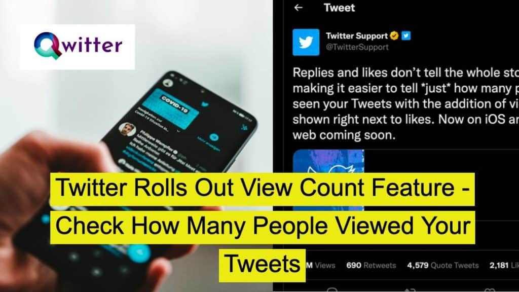 Twitter Rolls Out View Count Feature - Check How Many People Viewed Your Tweets