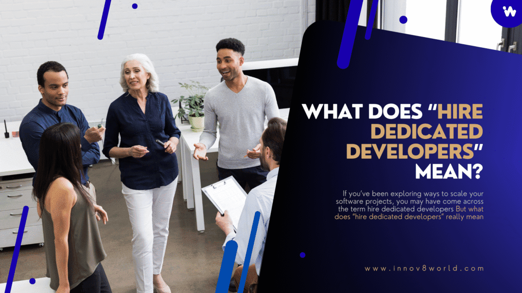 If you’ve been exploring ways to scale your software projects, you may have come across the term hire dedicated developers. But what does “hire dedicated developers” really mean? And why is this model increasingly popular among startups, enterprises, and entrepreneurs worldwide? Simply put, hiring dedicated developers means engaging skilled developers or entire teams who work exclusively on your project, just like in-house staff, but without the overhead costs of permanent hiring. In today’s global market—where businesses aim for faster time-to-market, cost efficiency, and high-quality software—the dedicated developer model offers a flexible and reliable approach.
