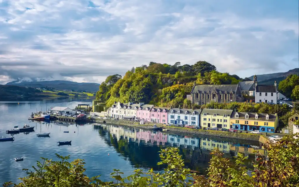 Portree in Scotland
