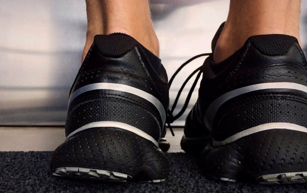 Black and Gray Running Shoes