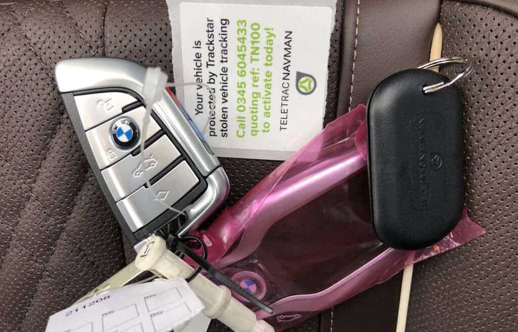 Category S5 tracker BMW 750i