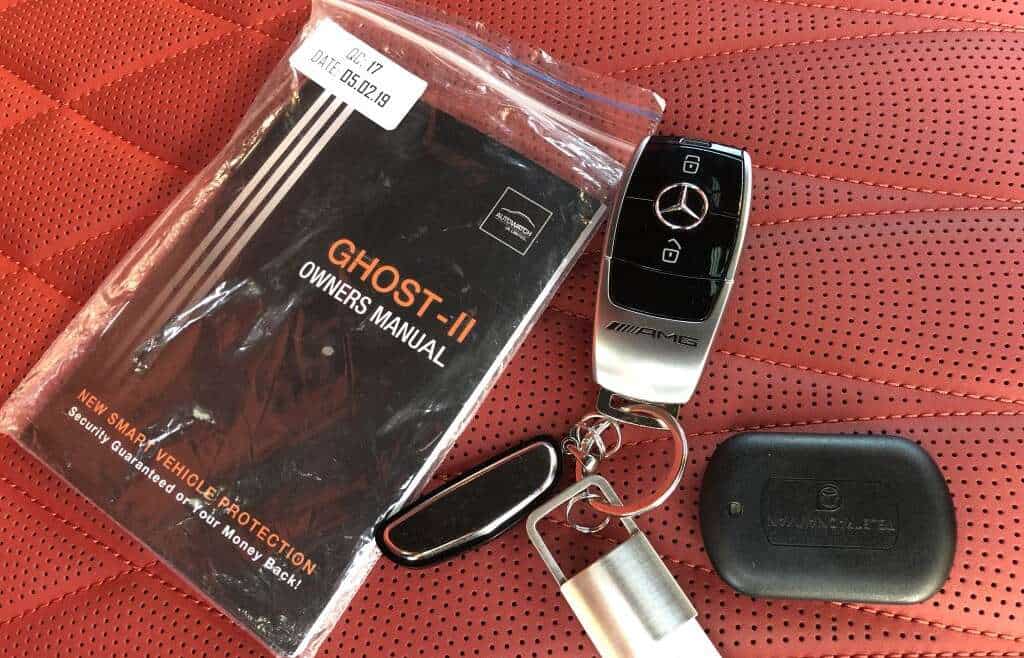Mercedes G63 Rear entertainment, Cat5 & Autowatch Ghost II