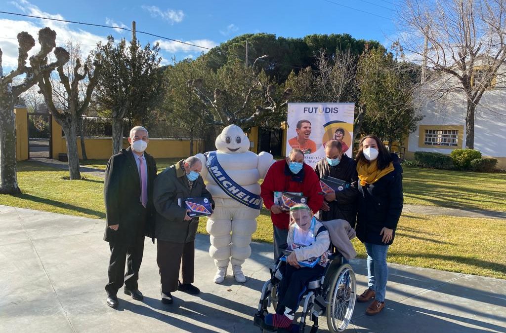 Entrega Tablets Michelin a personas FUTUDIS