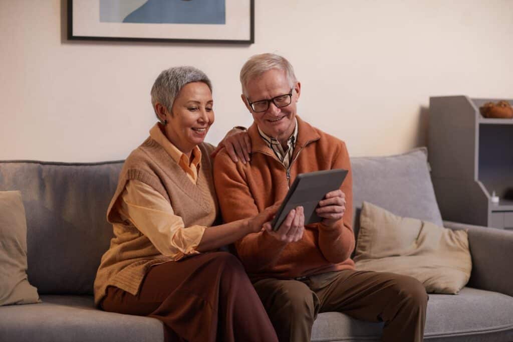 Exploring Downsizing Options for Your San Diego Retirement - an Older Couple in a Couch