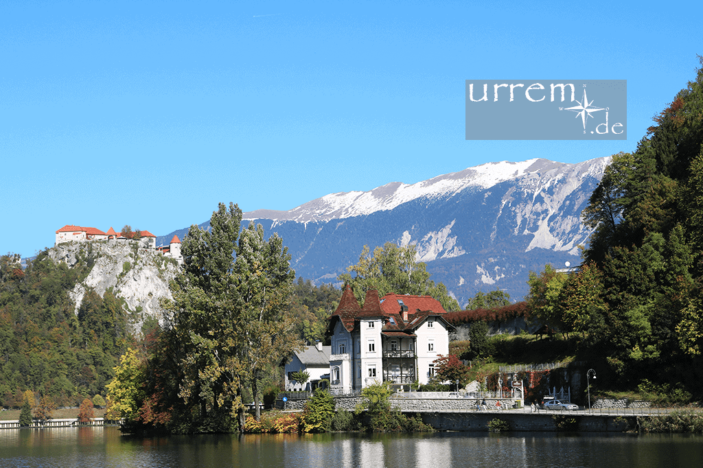 Eigenes Foto - Bled / Bleder See (Blejsko jezero) mit Burg eigenes foto - bled / bleder see (blejsko jezero) mit burg