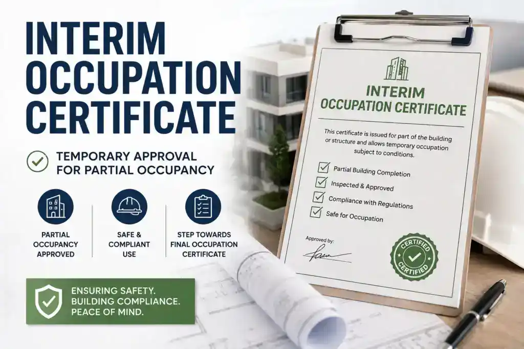 interim occupation certificate in Sydney