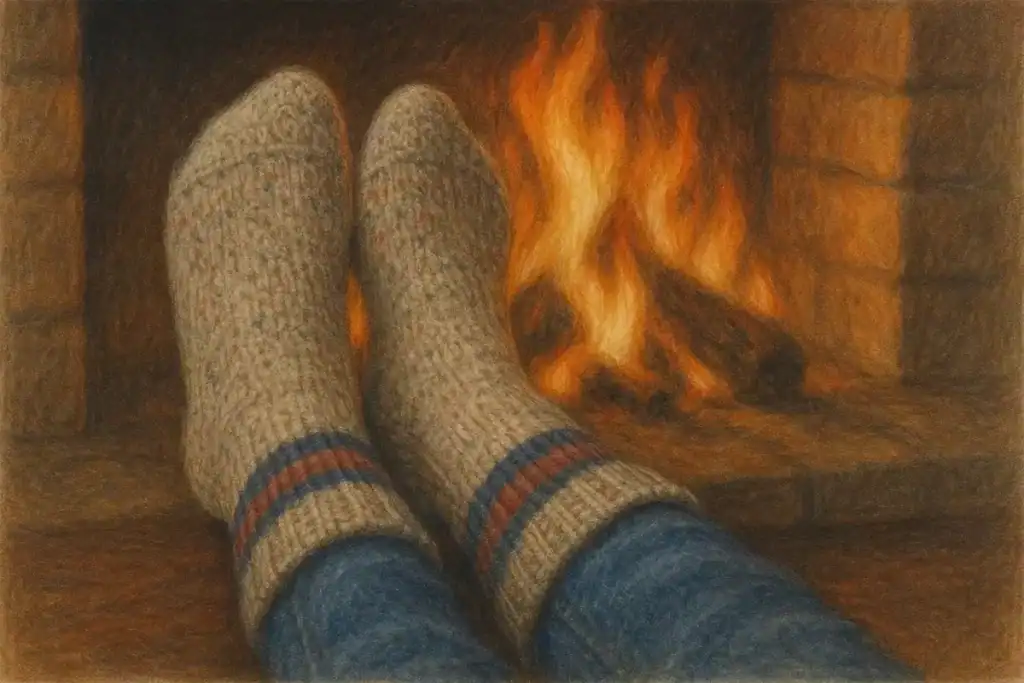 cold feet need warming