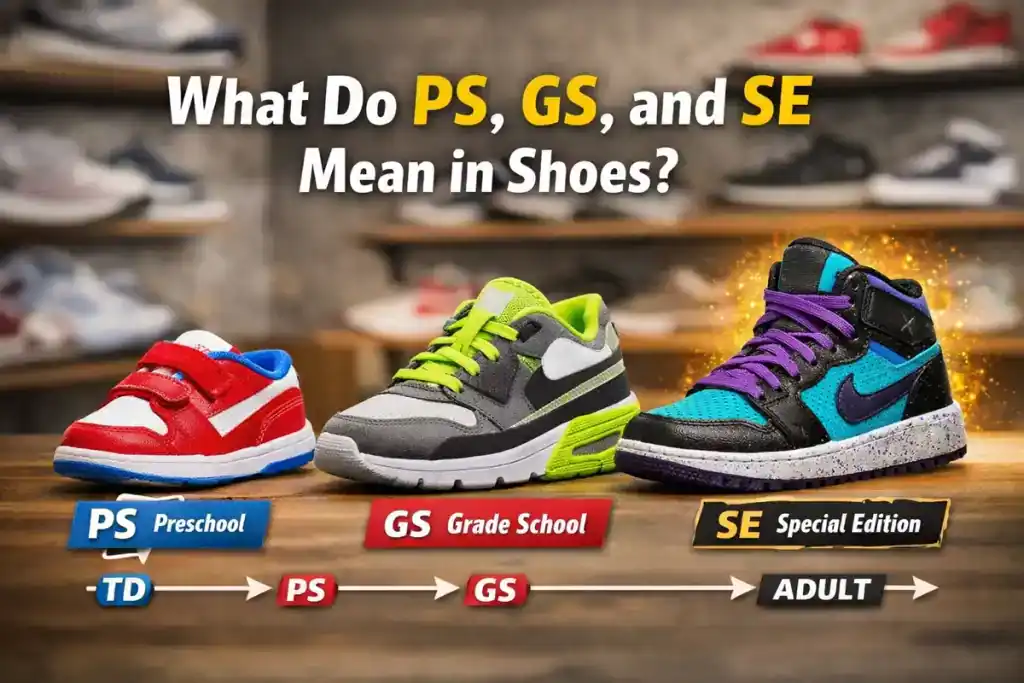 kids shoe acronyms