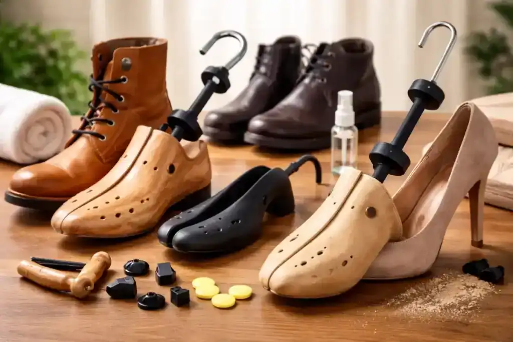 stretch shoes and boots