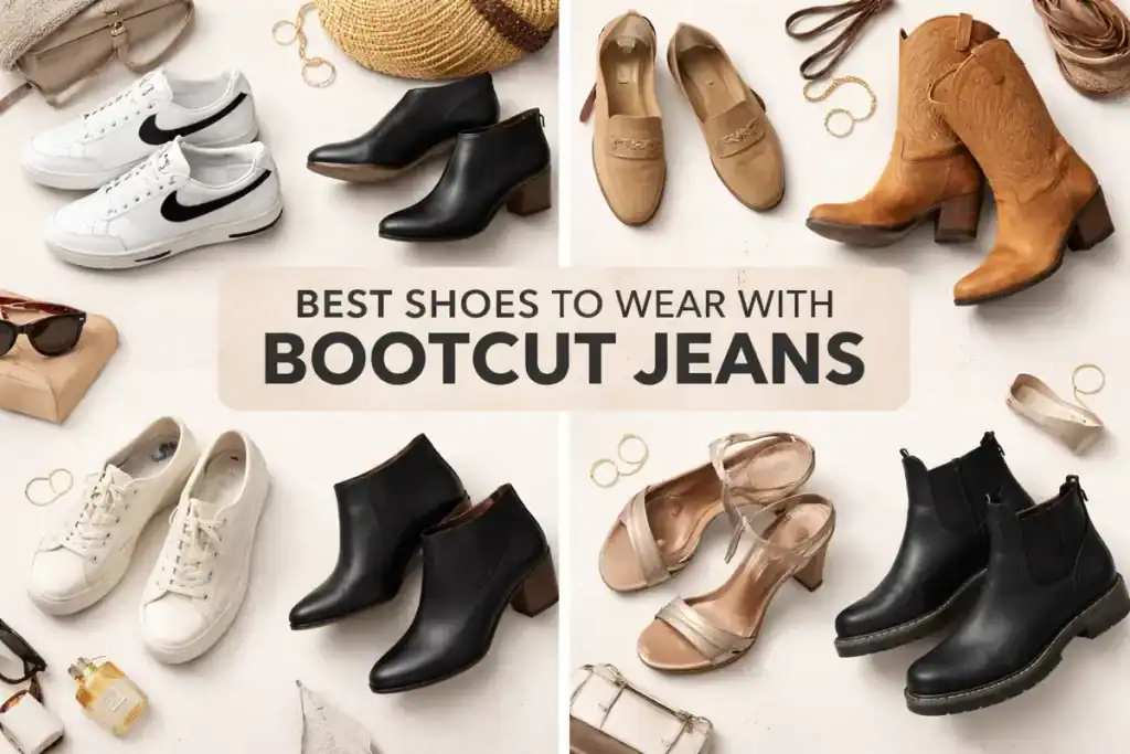 shoes to wear with bootcut jeans