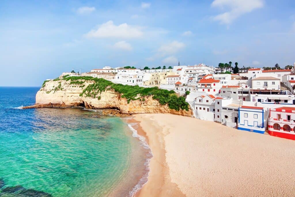 sun soaked beaches of the algarve
