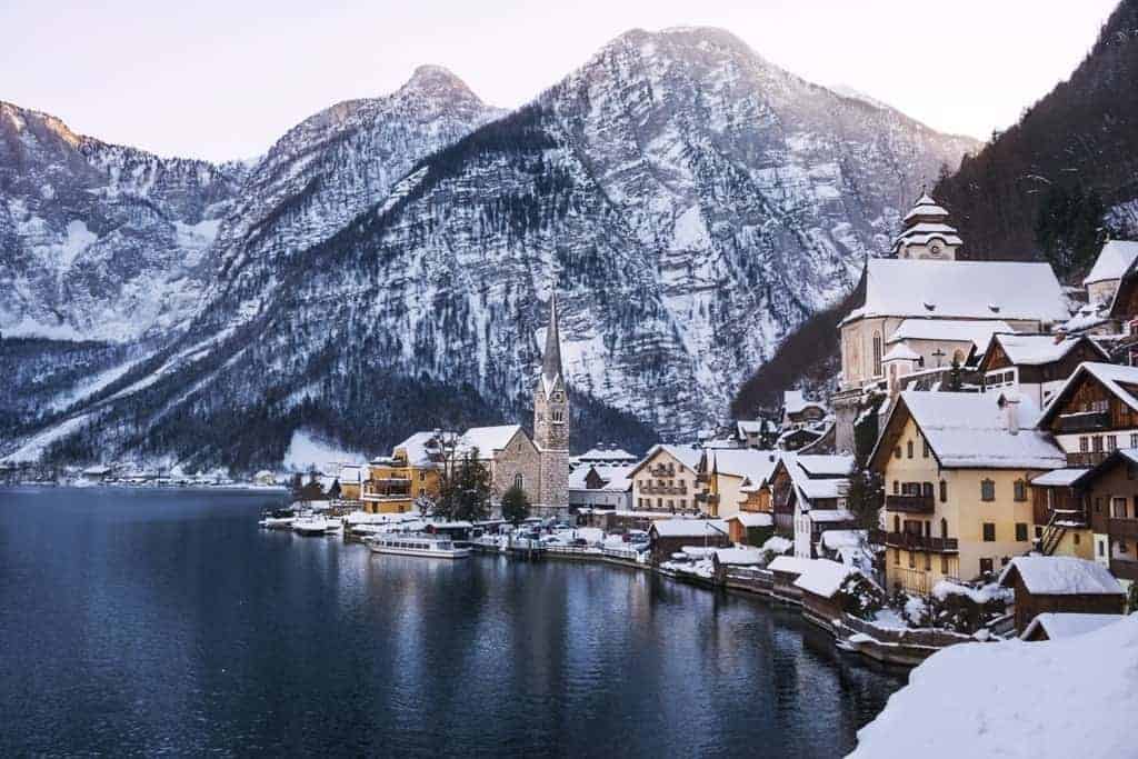 hallstatt village in austria image min