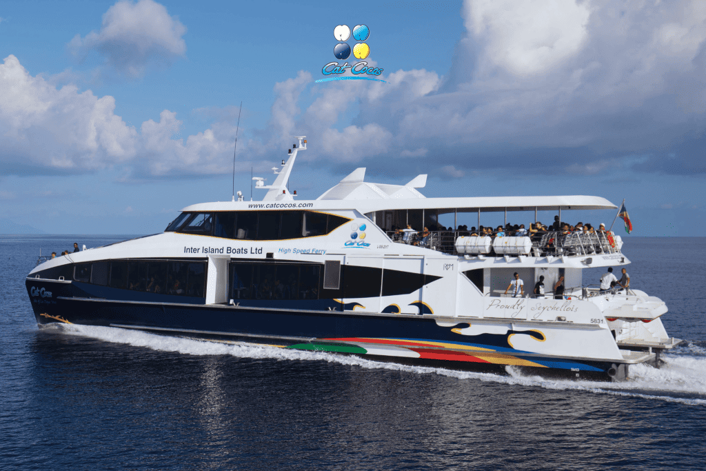 cat cocos ferry in Seychelles