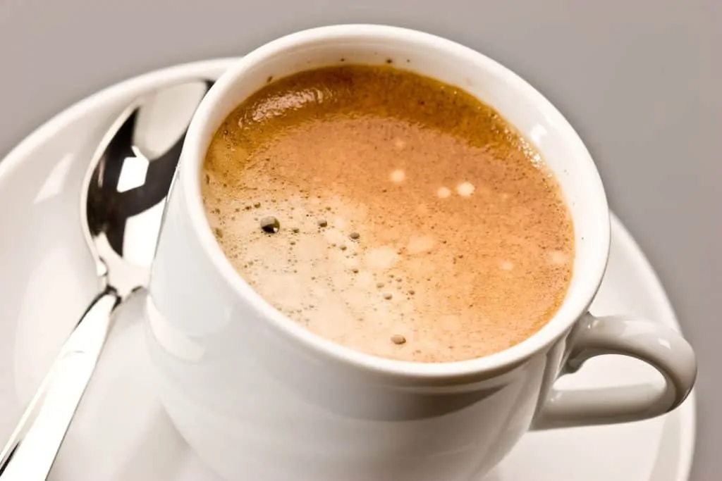 How much caffeine is in a cup of coffee