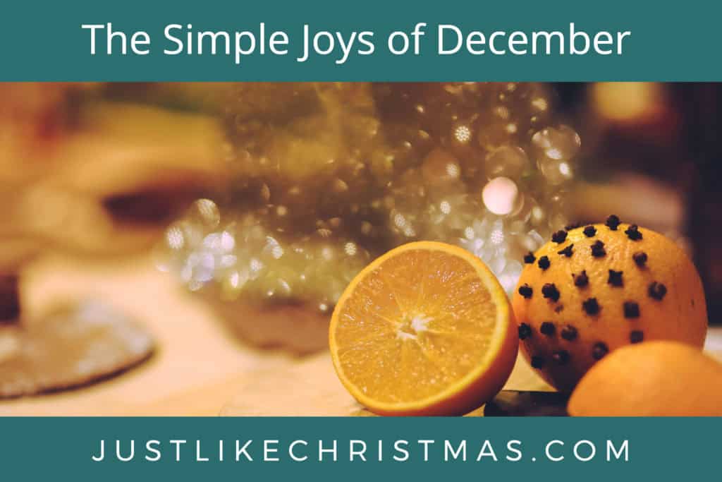 Simple joys of December