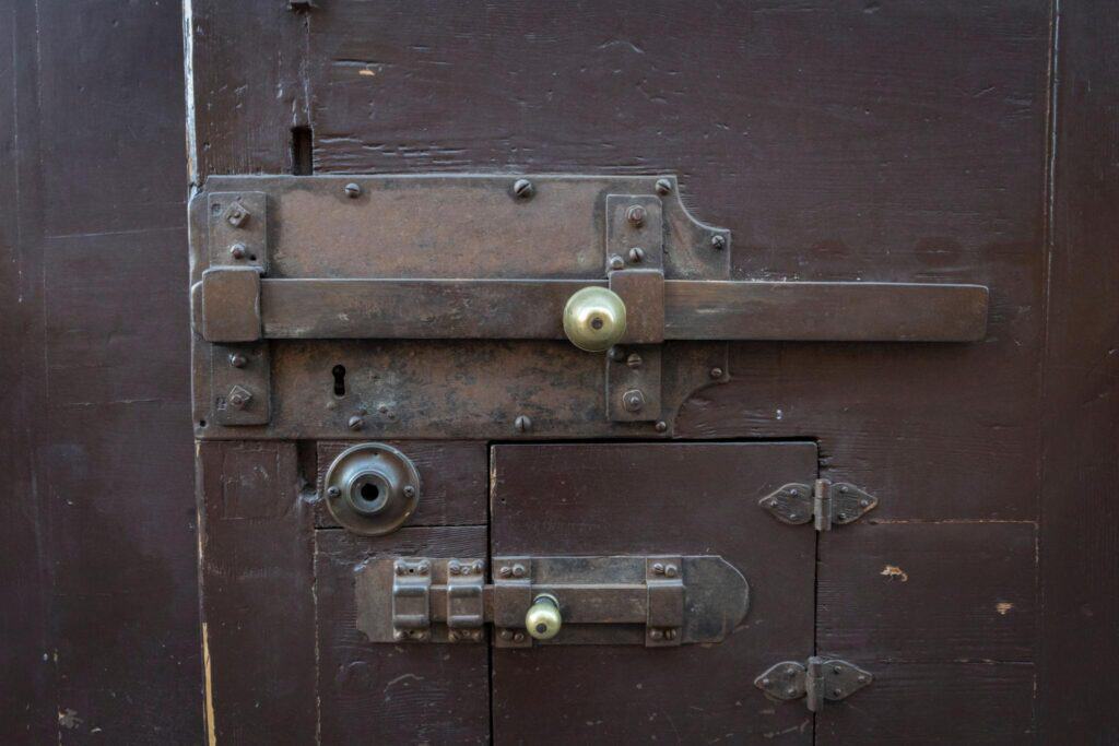 A new lock was handcrafted or purchased.