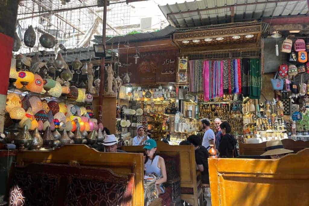 Khan el Khallili Bazaar in Cairo Egypt is a must-visit during your 3 days in Cairo.