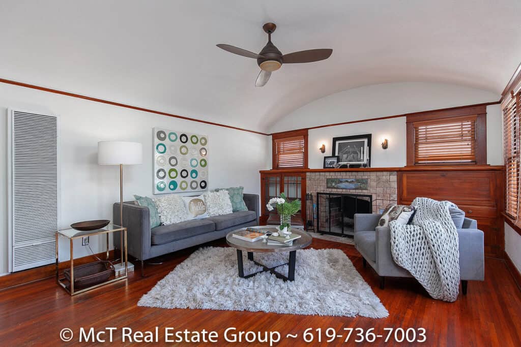 Vintage home staged