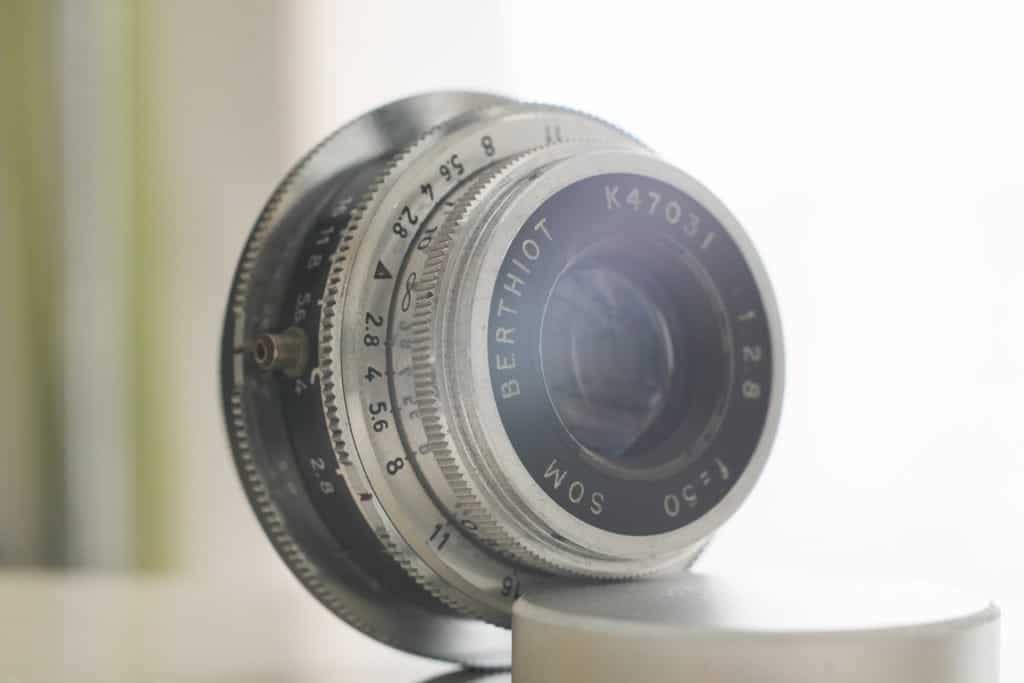 Objectif SOM BERTHIOT CINOR 50 mm f2.8 Ercsam Mount ( French lens