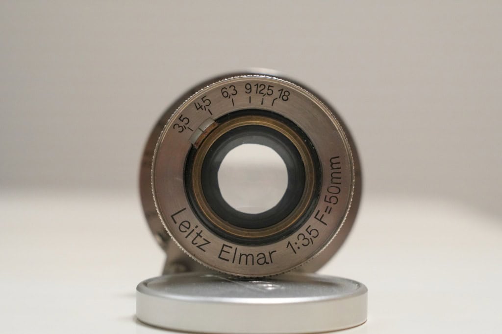 ライカ ニッケル エルマー Leitz Elmar 50mm f3.5 沈胴式 中古】Leica ライカ Elmar 50mm f/3.5 沈胴式 ニッケルエルマー