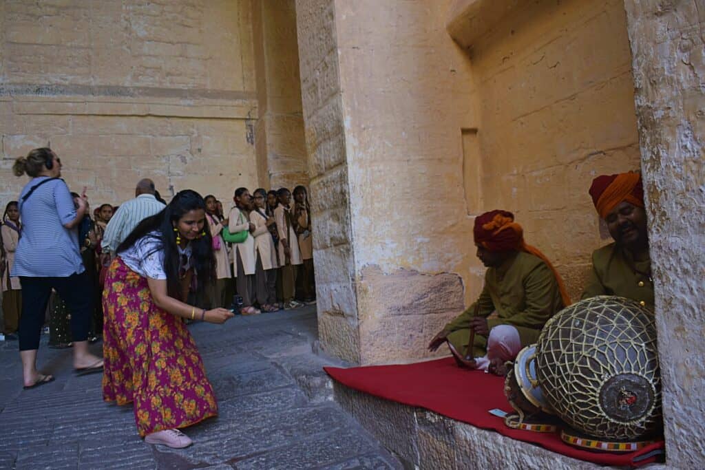 Mehrangarh Fort Traditional Artist