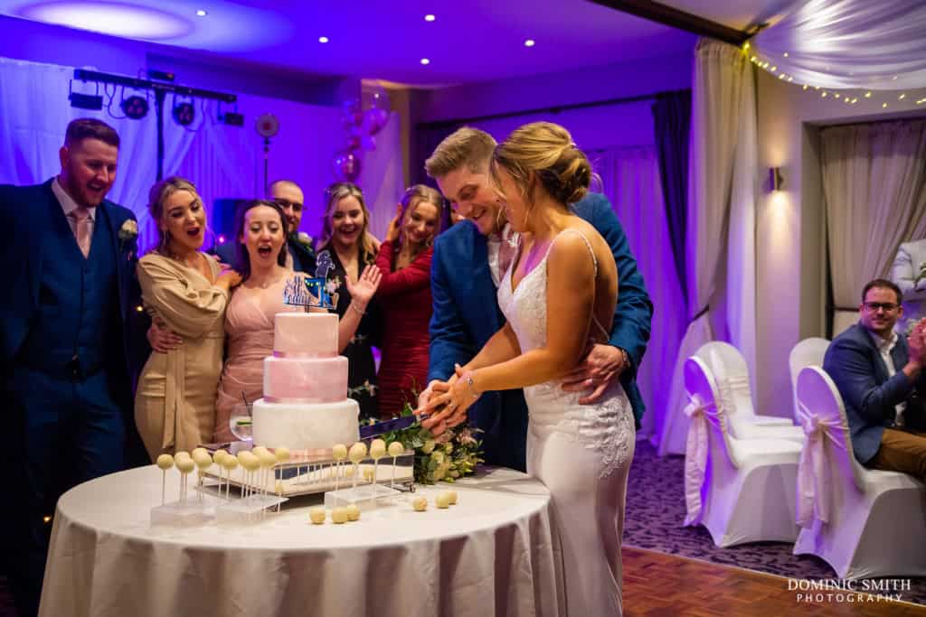 Cutting the Cake at Wickwoods Country Club