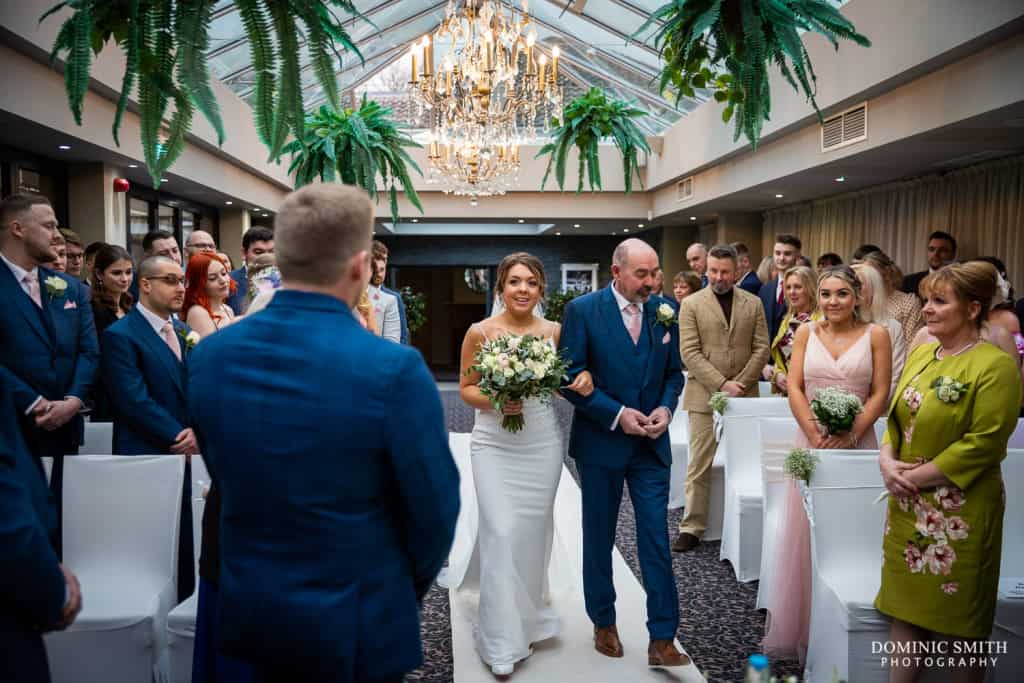 Wedding Ceremony at Wickwoods Country Club