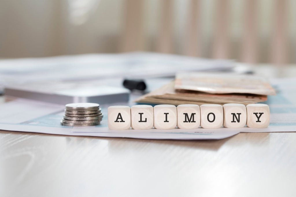 Alimony spelled out