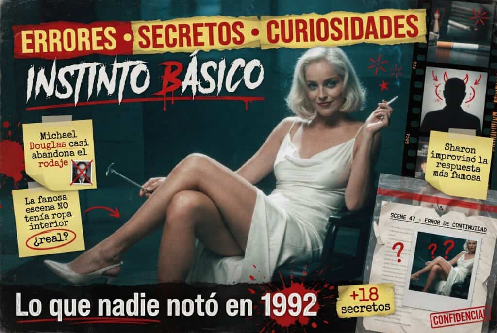 Los errores, secretos y curiosidades de Instinto básico que muchos espectadores nunca descubrieron