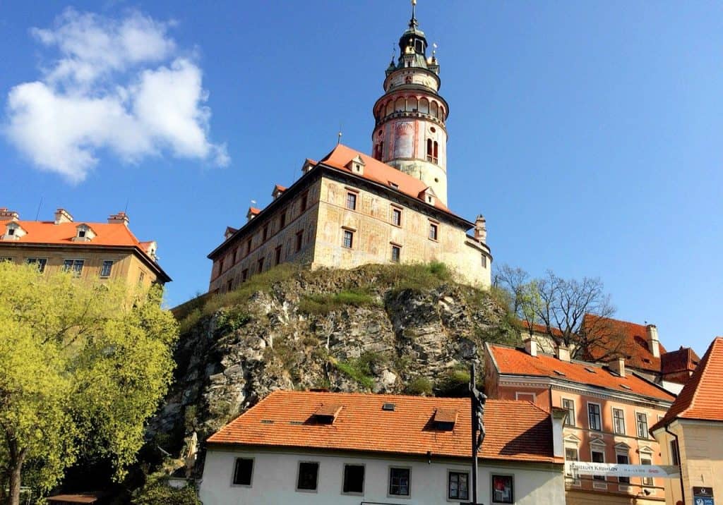Český Krumlov in Czech Republic