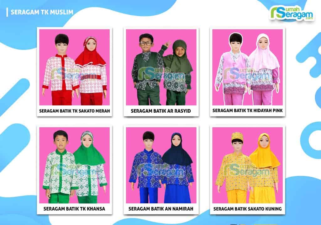 Model Seragam Anak TK Islam