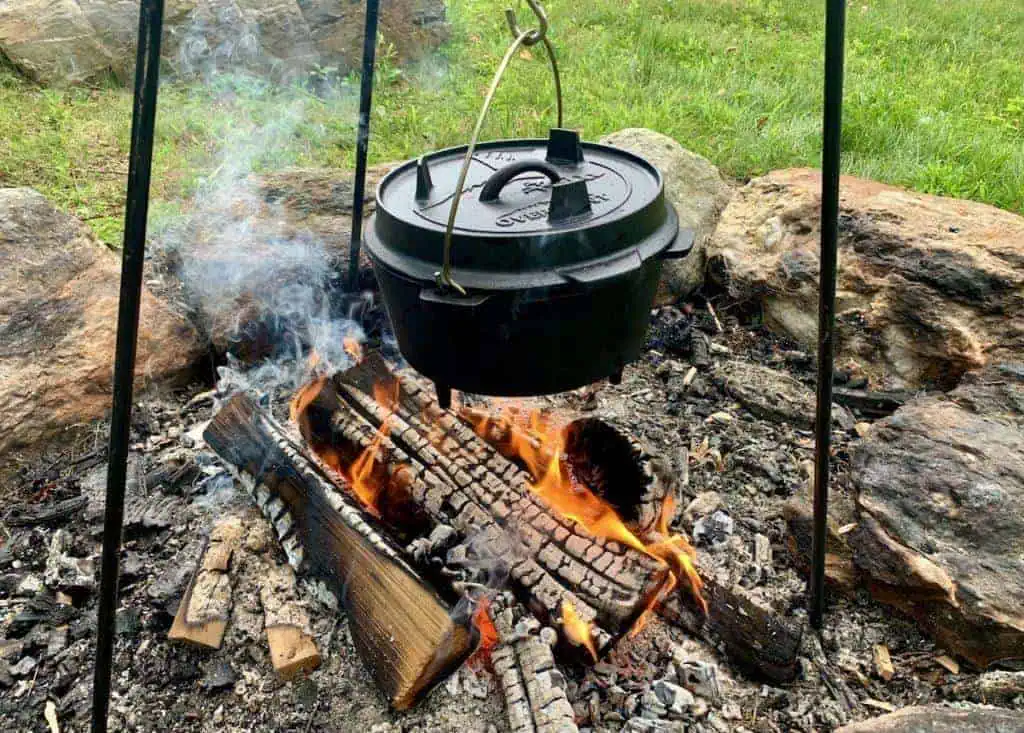 The Best Campfire Dutch Oven Chicken and Potatoes [Plus Oven Method
