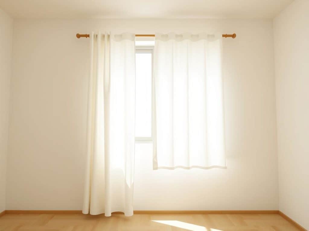 きれいにたたんだ洗濯物とかごを並べた洗濯まわりの様子