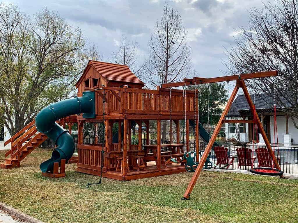 Unique Playset Spaces Backyard Fun Factory