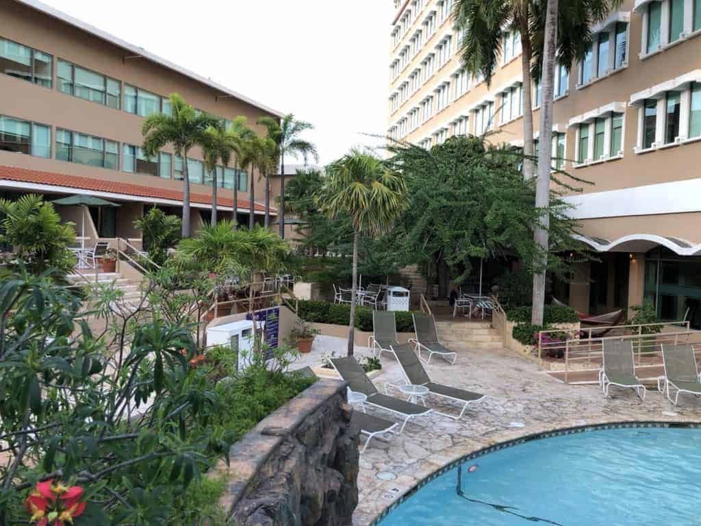 Pool Area at Doubletree Hilton San Juan Disney Wonder