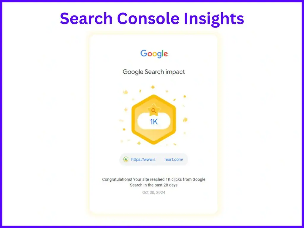small business search console insights