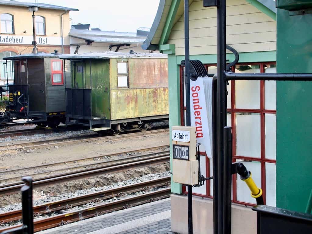 Schmallspurbahn Lößnitzdackel in Radebeul