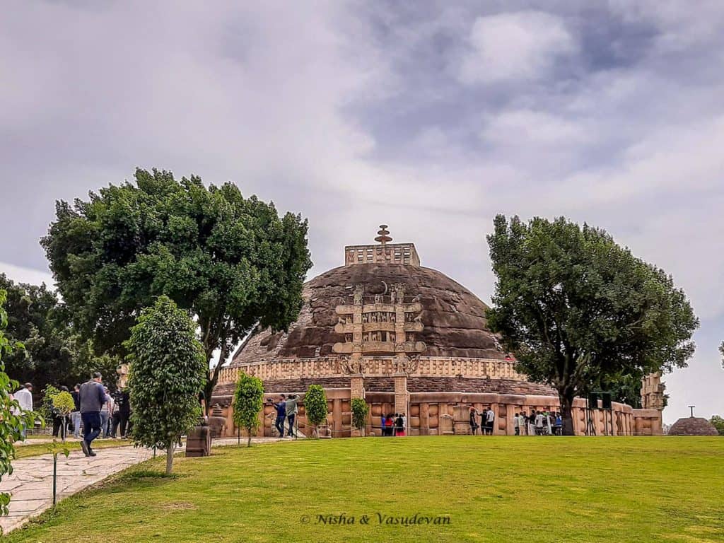 Sanchi Stupa River betwa