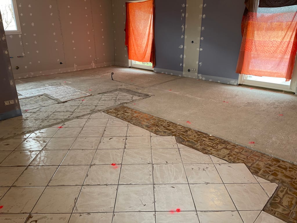 renovation sol avant