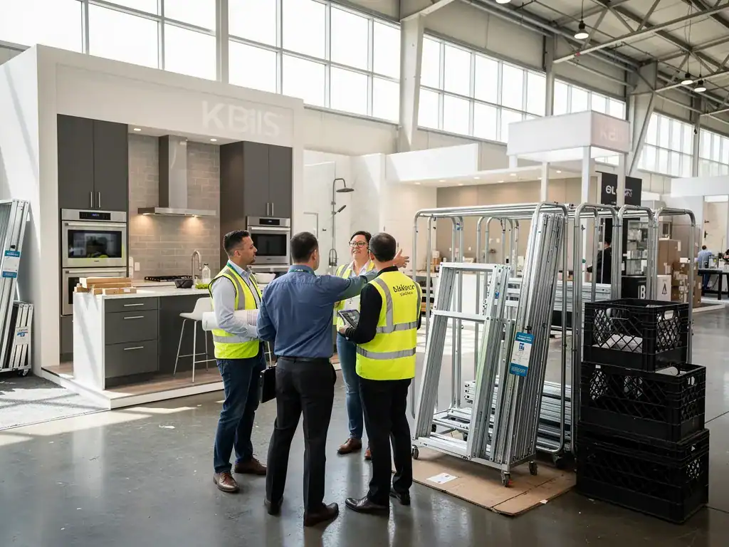 Checklist and questions for evaluating a trade show builder