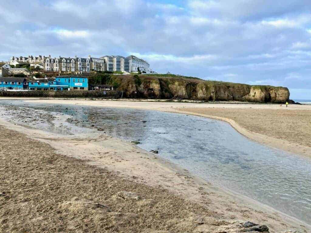camping at Perranporth