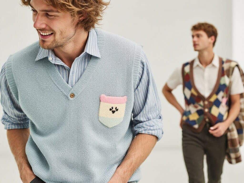 knit vests for men