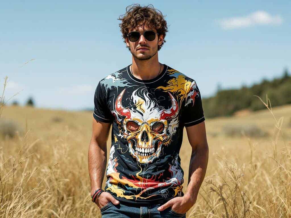 mens spring fashion - bold t-shirts