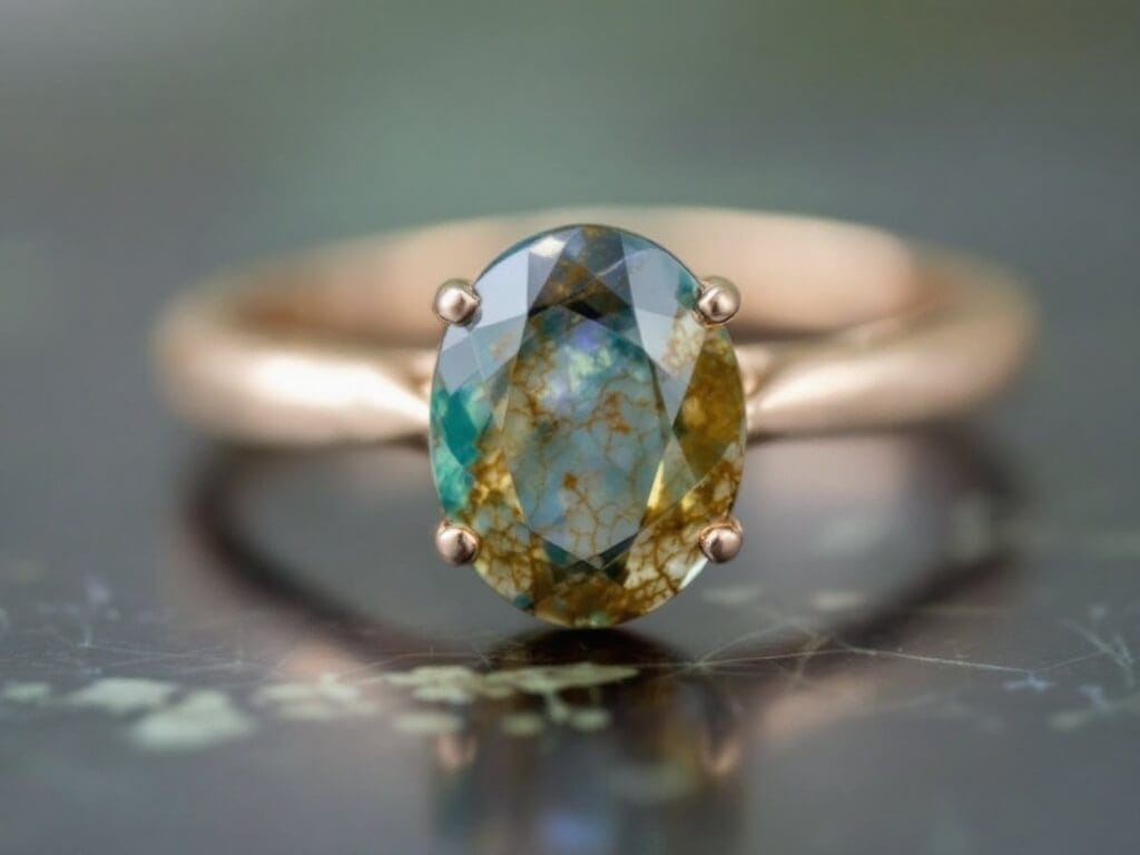 Why Choose a Moss Agate Wedding Ring