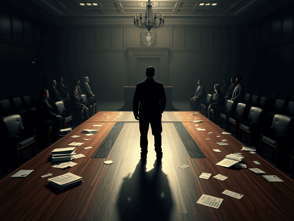 How Lenders Rehearse Blame Before Accountability