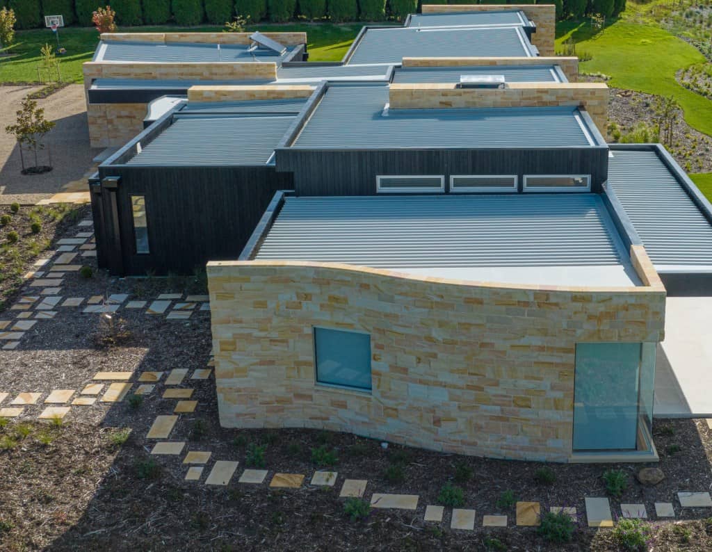 Australian stone quarries. Stone wall cladding