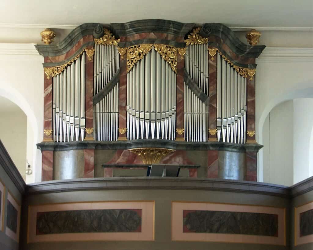 Órgano barroco de la Dorfkirche Störmthal, Alemania - Integral de Bach por Cristina García Banegas