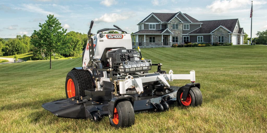 Bobcat ZS4000 Stand-On Mower: Quick Look