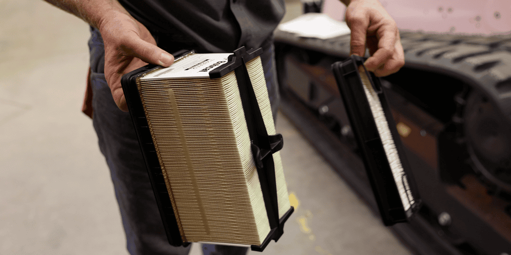 2. Inspect Engine Air and Cab HVAC Filters